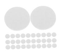 HONMEET 200 Pezzi Tamponi Diffusori in Cotone Naturale per Collane Medaglione Aromaterapia Auto Ufficio Bagno Assorbenti Olio Essenziale ad Alta Diffusione e Sostituzione Facile