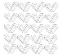 HONMEET 200 Pezzi Tappi Per Lavastoviglie Trasparenti Cappucci Protettivi Per Cestelli Piccoli Terminali Rotondi Per Accessorio Cucina Protezione Lavastoviglie Domestica