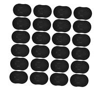 HONMEET 24pezzi Petto Per Capelli in Pettine Per Massaggi Pettine Manuale Portatile Adatto Per Capelli Corti Ricci e Barba Sicuro e Non Danneggia Capelluto