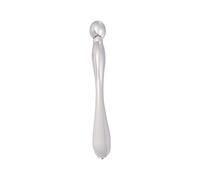 HONMEET 2pezzi Eye Massage Sticks Lega Per Assorbimento Crema Contorno Occhi Strumenti Di Bellezza Per Drenaggio e Rinfrescamento Antirughe Per Colore Argento