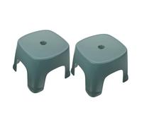 HONMEET 2pezzi Sgabello Plastica Per Adulti Rialzo Multifunzionale Per Bagno Cucina e Toilette Sgabello Per Cambiare Scarpe e Aiuto Casa