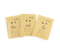 HONMEET 3 Mini Quaderni Esercizi in per Casa Bambole Miniature Decorazioni Scolastiche Realistiche Kit Libri da Pratica per Regalo Educativo per Bambole e in Miniatura