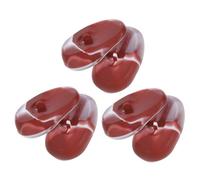 HONMEET 3paia Cappucci Auricolari Silicone Impermeabili Per Tinture Protezioni Per Orecchie Per Parrucchieri e Uso Personale Resistente Ai Liquidi e Sicuro Durante La Colorazione Dei