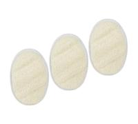 HONMEET 3pezzi Dischi Scrub in Luffa Esfolianti Per Corpo Cordino Per Doccia Pulizia Della Rimozione Di Sporco e Polvere Adatti Per Uomo e Donna