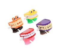 HONMEET 4 Giocattoli Carica Molla Colori Casuali Educativo Sicuro e Liscio per Gioco Operativo per Sviluppo Manuale e Divertimento Familiare Colore Casuale Colore Casuale