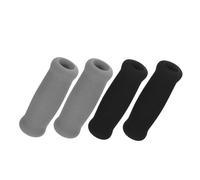 HONMEET 4 pezzi Manopole Antiscivolo per Bastone da Passeggio Impugnature Ergonomiche in Spugna Schiumata Grip Protettivi Riutilizzabili per Stampelle e Deambulatori Imbottitura Morbida
