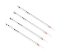 HONMEET 4 pezzi Matite Sopracciglia Bianco Punta Fine per Dettaglio Tatuaggio Lunga Tenuta Resistenti Sudore e Sbavature Make Up Naturale Definito