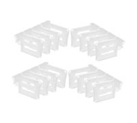 HONMEET 4 set Divisori Frigorifero Regolabili Estensibili Separatore Clip Laterale per Porta Frigo Organizer Cassetto Cucina Multiuso per Bottiglie Lattine e Sacchetti