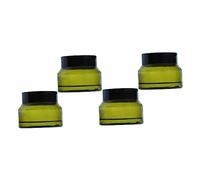 HONMEET 4pezzi Contenitori Cosmetici Ricaricabili Impermeabili Da Vasetti Vuoti Per Crema e Balsamo Labbra Pratici Barattoli Per Viaggio Per Campioni e Piccole Dosature
