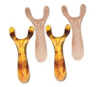 HONMEET 4pezzi Massaggiatore Per Capelluto Strumento Multifunzionale Per e Raschiatura Del Nasale Per Spa e