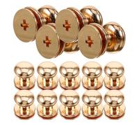 HONMEET 50 Pezzi Manopola Mini Oro in Lega di Zinco per Cassetti e Scatole