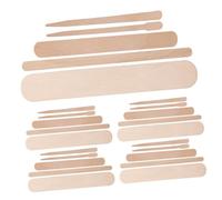 HONMEET 500 pezzi Bastoncini per Ceretta Corpo in Legno Naturale Lisci Schegge Bastone Cera Grandi per Applicazione Facile e Sicura Uso Singolo per Donne e Uomini per Ceretta Depilatoria