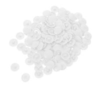 HONMEET 500 Pezzi Tappi Coprivite in Plastica Bianca Impermeabili Design a Vite, Coperture Protettive per Mobili e Armadietti, Facili da Installare per Nascondere Buchi e Decorare