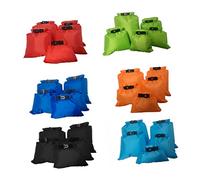 HONMEET 5Pezzi Impermeabili Multifunzionali per Kayak e Rafting Custodia Sicura per Fotocamere e Documenti Rosso
