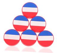 HONMEET 6 Ammortizzatori Tennis in Silicone con Design Antivibrazione Leggeri e Facili Installare per Racchette Assorbimento Shock e Prevenzione Gomito del Tennista