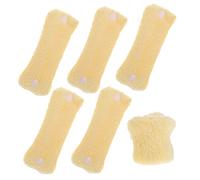 HONMEET 6pezzi Arricciacapelli Fleece Corallo Senza Calore Per Acconciature Notturne Strumenti Per Morbidi e Semplici Per Tutte Le Età Per Lunghe Chiome