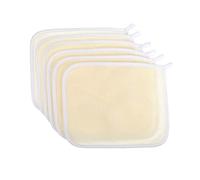 HONMEET 6pezzi Panni Esfolianti Per Doccia Asciugamani Scrub Per Massaggi e Lavaggi Del Viso Texture Ruvide Per Pulizia e Rapida Asciugatura