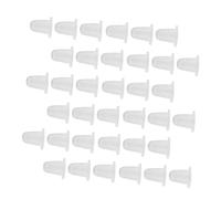 HONMEET Bicchieri per Pigmenti in Silicone Morbido 200 Pezzi, Semi-tazze Grandi per Tatuaggi e Trucco Permanente, Porta Tappi Pigmento Multiuso per Saloni e Microblading Professionale