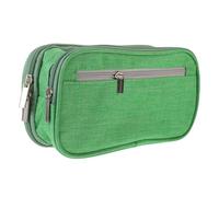 HONMEET Borsa Portatile Multifunzionale Per Cancelleria Pen Bag Tre Strati Con Ampia Capacità Per Matite Penne e Accessori
