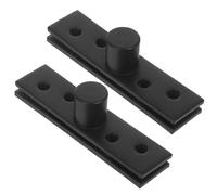 HONMEET Cerniera Pivotante Nascosta in Acciaio Inox 360 Gradi per Porte Nascoste e Centrali Set da 2 Pezzi per Porte in Legno e Mobili Posizionamento Bilanciato e Apertura Flessibile