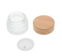 HONMEET Ciotola in Vetro Per Liquidi Per Nail Art Tazza Piccola Per Manicure Recipiente Per Lavaggio Con Coperchio