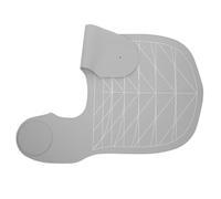 HONMEET Collare in Silicone per Taglio Chioma Anti-caduta Grigio, Tappetino Protettivo da Salone per Parrucchieri, Kit per Tagliare Chioma da Donna Copertura Ampia e Facile Pulizia