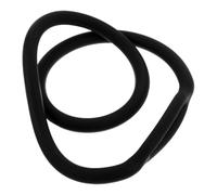 HONMEET Collare Subacqueo in Silicone Nero per Regolatore e Boccaglio | Anello di Sicurezza, Adatto a Immersioni e Uso Sotto Acqua, Accessorio per Sub Esperti e Principianti