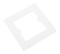 HONMEET Copri Foro 86 Tipo in Plastica Bianco per Interruttori Luce Design Semplice Resistente al Grasso per Uso Domestico e Commerciale