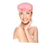 HONMEET Cuffia Da Doccia 100 Pezzi Monouso Pratico Per Protettive Cuffie Da Bagno Per Donne Femmina Accessori Bagno Sicuro Uso Doccia Balsamo
