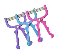 HONMEET Epilatori per Peli del Viso Portatili 3 Pezzi Molle Indolori per Depilazione Viso Donna e Uomo Uso Fronte Guance Labbro Superiore e Mento