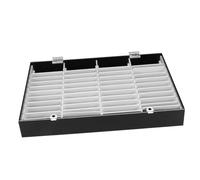 HONMEET Espositore Per Tavolozza Di Colori Per Smalto E Colla - Supporto Per Unghie Finte A 40 Griglie Con Scatola Portaoggetti Ideale Per Luso in Salone