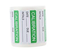 HONMEET Etichette Di Calibrazione Autoadesive Per Roll Adesivi Di Controllo Qualità Materiali Di Superficie Liscia Per Scrittura Stampa Nitida e Brillanti