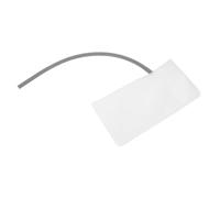 HONMEET Gasbag per Bracciale Pressione Manuale Leggero e Resistente con in Gomma e Fascia Adesiva Regolabile per Misuratori Pressione Braccio e Ricambi Sfigmomanometro