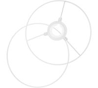 HONMEET Lamp Shade Ring in Metallo Premium per Fai da Te Anello Paralume Robusto e Antiruggine Accessorio per Lampade da Tavolo Piantana e Lampadari