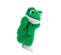 HONMEET Marionetta Mano Verde in Morbido Peluche per Raccontare Storie Gioco di Ruolo Interattivo e Sviluppo Comunicazione Genitore-figlio