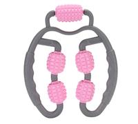 HONMEET Massaggiatore Gambe Clip ad Anello Rosa Roller per Rilassamento Muscolare Miglioramento Circolazione e Sollievo da Tensioni Pratico per Fitness Quotidiano Uomo e Donna