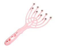 HONMEET Massaggiatore per Cute Capelluto Manuale 9 Artigli in Pp e Sfere D'acciaio, Design Ergonomico Portatile per Rilassamento e Sollievo dallo Stress a Casa in Viaggio