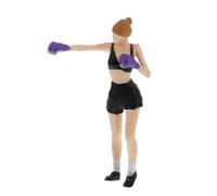 HONMEET Modellino Miniatura Atleta Fitness Scala Uomo Figurina Realistica per Decorazioni Tavolo di Sabbia e Raccolte Mini Stabile e Dettagliato per Diorama e Scrivania