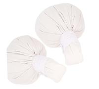 HONMEET Palle da Massaggio Erbe Cinesi 2 Pezzi per Moxibustione e Impacchi Caldi, Palle Salutari in Cotone Bianco Multiuso per Varie Occasioni