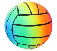 HONMEET Pallone da Pallavolo Gonfiabile Arcobaleno 15 Cm in PVC Resistente per Ragazzo Ragazza e Adulti, Giocattolo da Spiaggia e Piscina per Giochi Interattivi Indoor e Outdoor