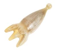 HONMEET Pettine Massaggio Corno Bue Per Scalp Scraping Strumento Manuale Per Massaggio Relaxante e Stimolazione Della Circolazione Per La Famiglia e Colleghi