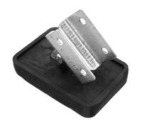 HONMEET Piedini per Scale in Gomma Antiscivolo Spessi 18 MM Supporto in Ferro Resistente e Tappetino Stabilizzatore per Scale Estensibili Protezione Pavimento e Sicurezza per Uso