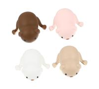 HONMEET Protezioni Angolari per Ragazzo Ragazza a Forma di Animale in Silicone Alimentare, Paraurti Sicurezza Flessibili Antiurto per Mobili Casa, Set 4 Pezzi per Scrivanie Colore Casuale