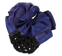 HONMEET Rete per Capelli da Donna per Chignon Elegante Rete Maglia Blu Accessorio Professionale per Servizio Hotel Ballerine e Receptionist Copri Capelli Classico e Funzionale