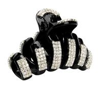 HONMEET Rhinestone Clip Glamour Per Accessorio Elegante Per Donne Clip Per Grandi Con Strass Per Stili Di Vita Attivi e Occasioni Speciali
