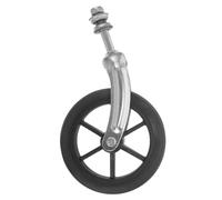 HONMEET Ruote con Supporto Forcella per Sedia a Rotelle, Set con Cuscinetti, Ruote Morbide Larghe da 6 Pollici per Guida Stabile e Sterzata Migliorata, Ricambio per Carrozzina Disabili