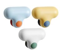 HONMEET Set 3 Pezzi Tergivetro Multifunzionale per Uso Domestico, Strumento la Pulizia di Vetri, Specchi e Finestre Impugnatura Antiscivolo, Adatto per Bagno, Cucina e Auto