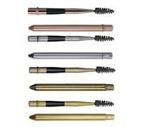 HONMEET Set 8 Applicatori per Ciglia e Mascara Spazzole Piccole e Scovolini per Ciglia Finte Strumenti Trucco Portatili Multifunzionali per Bellezza Occhi e Sopracciglia