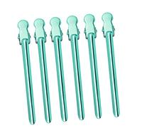 HONMEET Set Di 6 Fermagli Per in Metallo Alla Moda Per Acconciature Robuste E Senza Strappi Adatti Per Saloni E Case