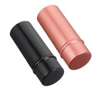 HONMEET Set di Pennelli per Il Trucco dal Design Ergonomico 2 Pezzi Pennello Retrattile per Fondotinta Pennello per Il Trucco del Viso Pennello Portatile per Crema Fondotinta Liquido
